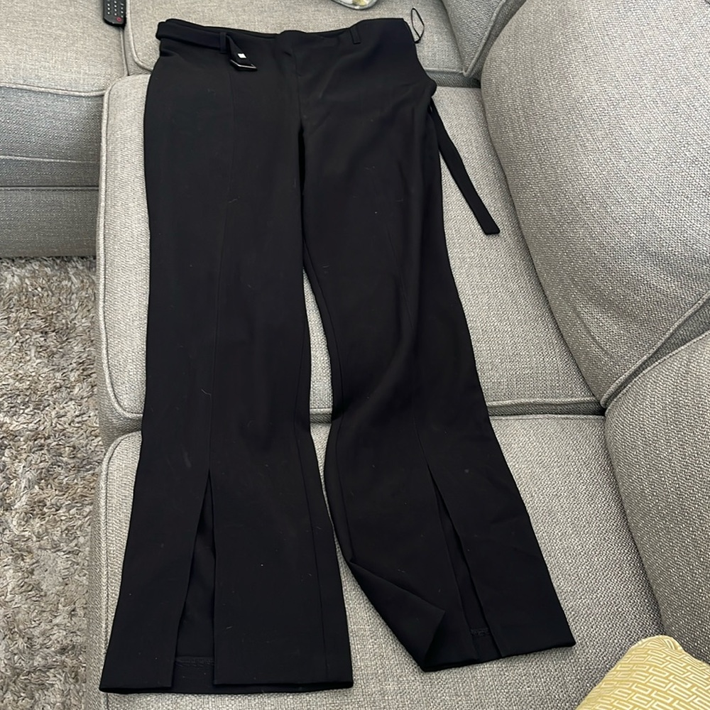 NWT French Connection belted split hem trouser, US 12 or XL